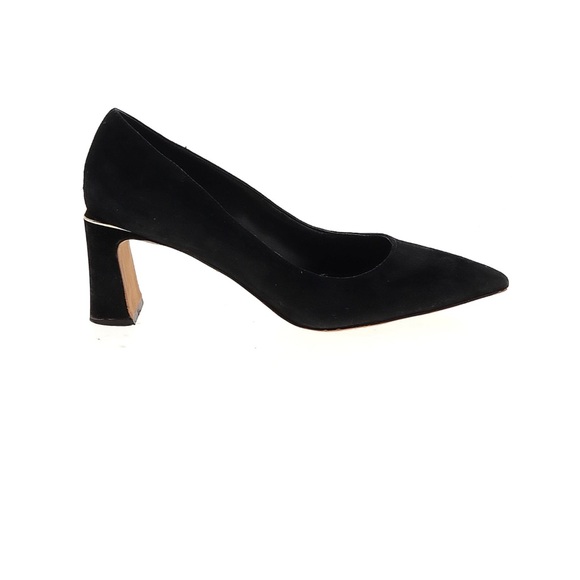 Vince Camuto Black Suede Heels - Picture 2 of 2